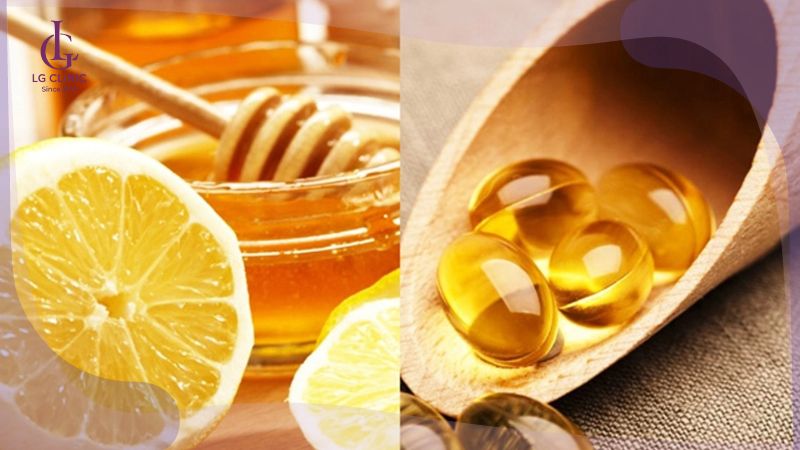 cách làm trắng da bằng mật ong và vitamin E