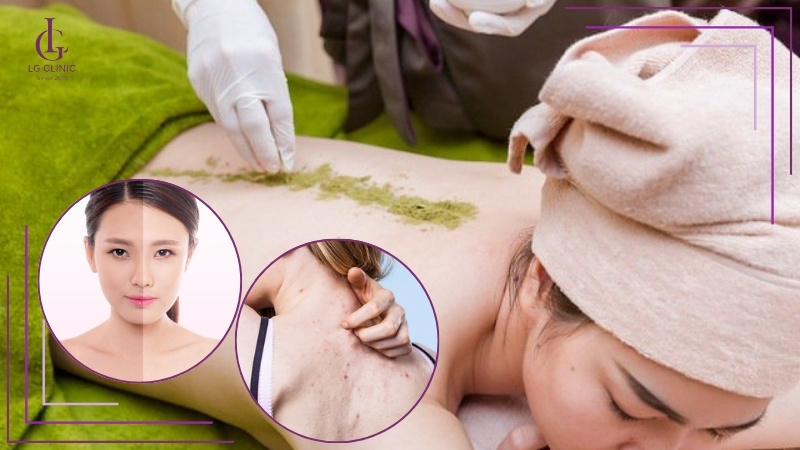 cách tắm trắng bằng trà xanh