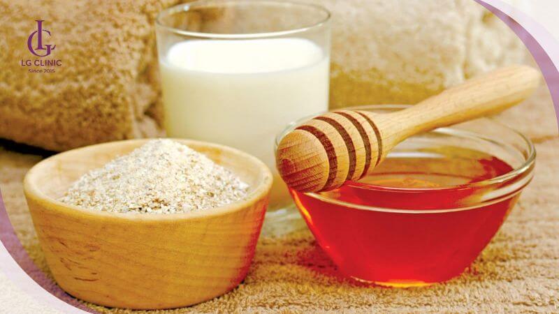 Cách tắm trắng từ cám gạo và sữa tươi không đường tại nhà