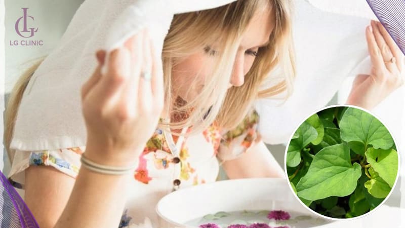 cách làm trắng da bằng rau diếp cá