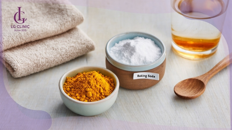 baking soda làm trắng da toàn thân