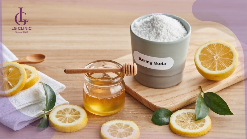 baking soda làm trắng da toàn thân