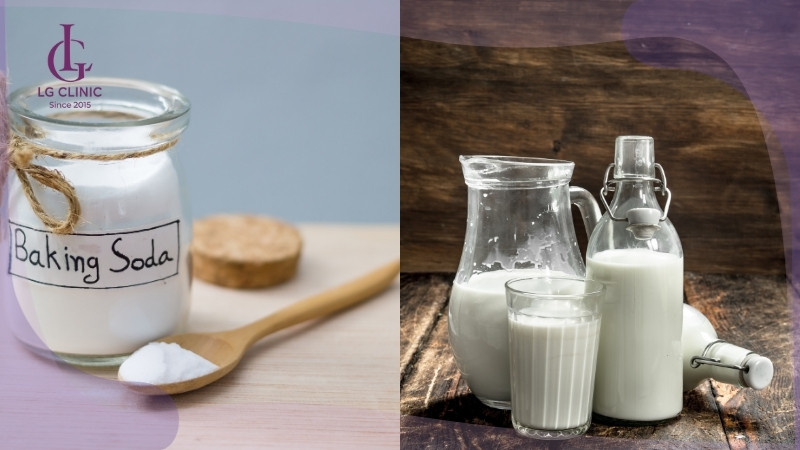 baking soda làm trắng da toàn thân