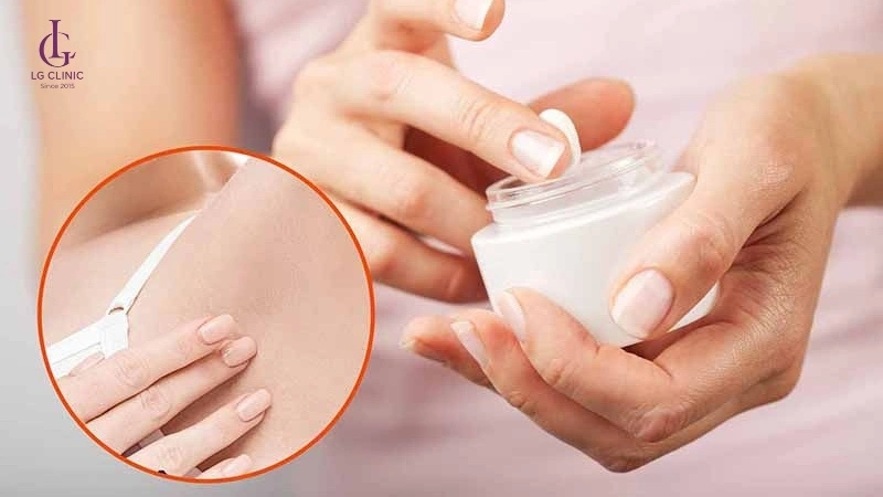 tẩy lông nách bằng kem đánh răng