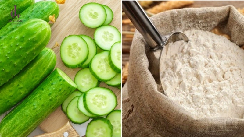 Cách làm trắng da bằng dưa chuột 