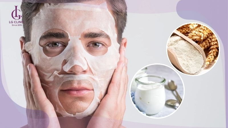 cách làm trắng da mặt cho nam giới - cách làm mặt nạ trắng da cho nam giới