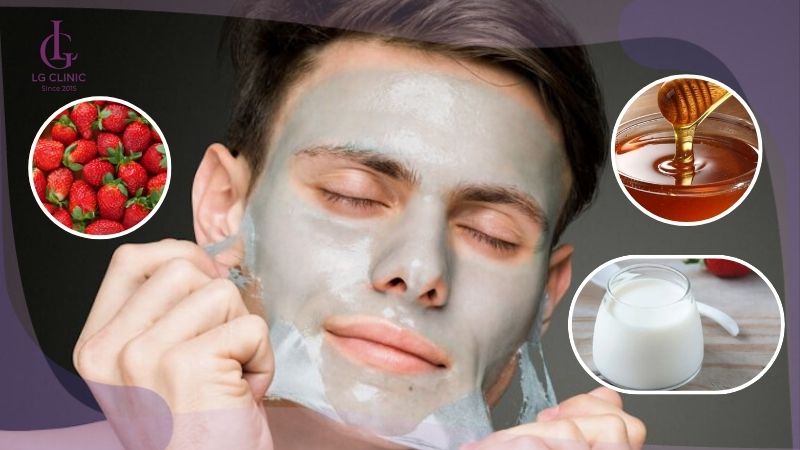 cách làm trắng da mặt cho nam giới - cách làm mặt nạ trắng da cho nam giới