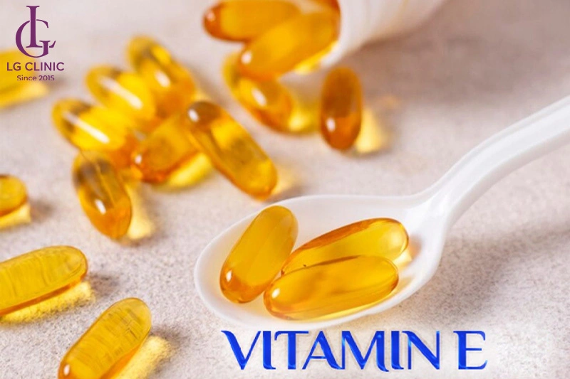 cách làm trắng da với vitamin E