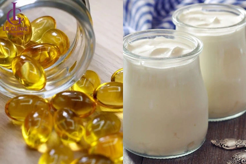 cách làm trắng da với vitamin E