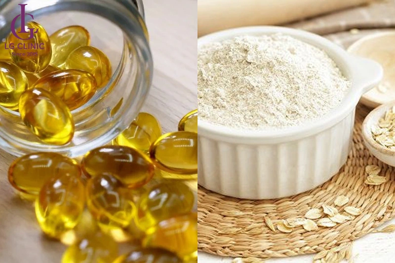 cách làm trắng da với vitamin E