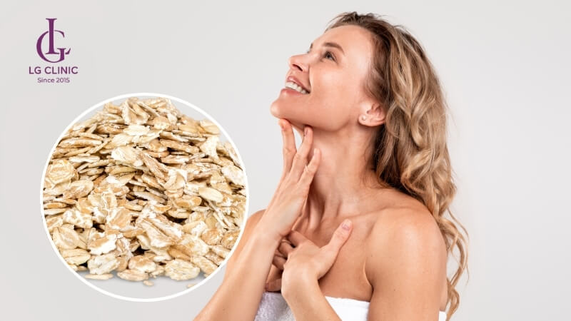 cách tắm trắng bằng bột yến mạch tại nhà