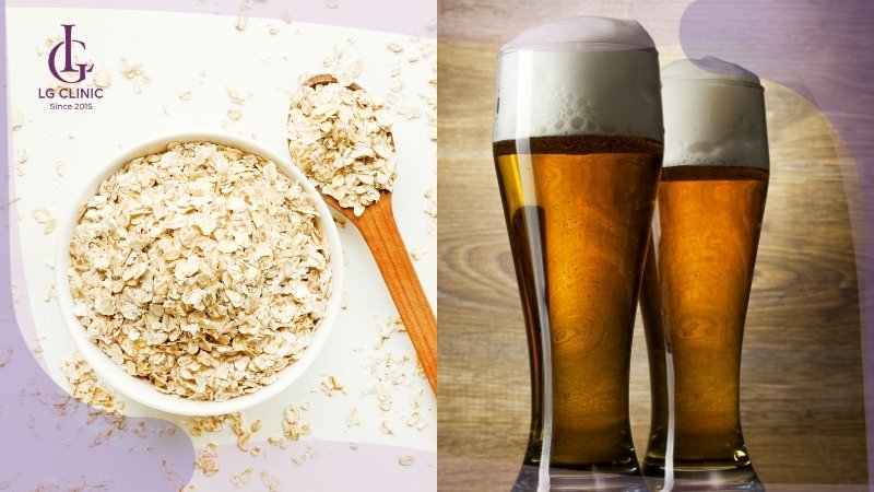 cách tắm trắng bằng bột yến mạch tại nhà