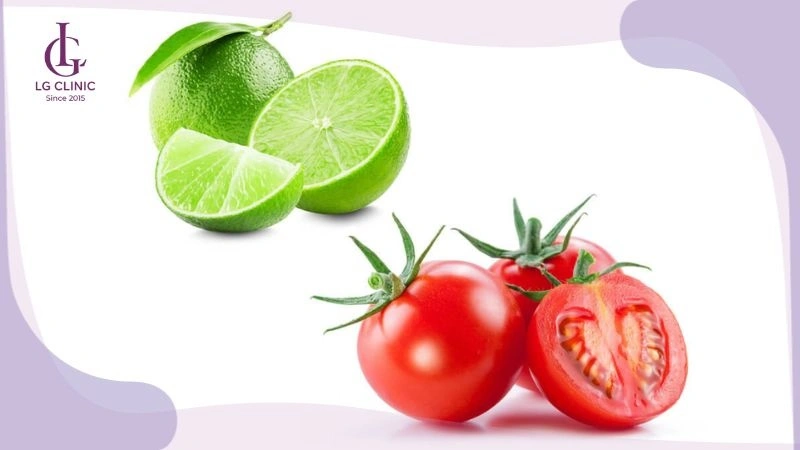 cách triệt lông nách bằng cà chua và chanh