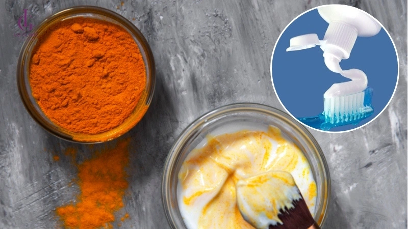 tẩy lông nách bằng kem đánh răng