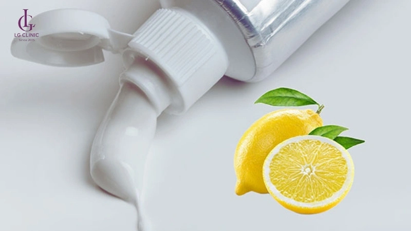 tẩy lông nách bằng kem đánh răng