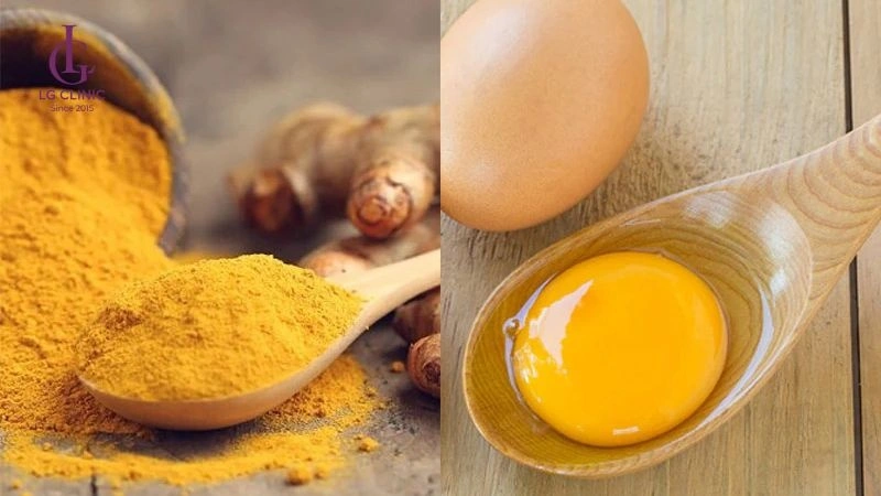 tẩy lông nách bằng trứng gà