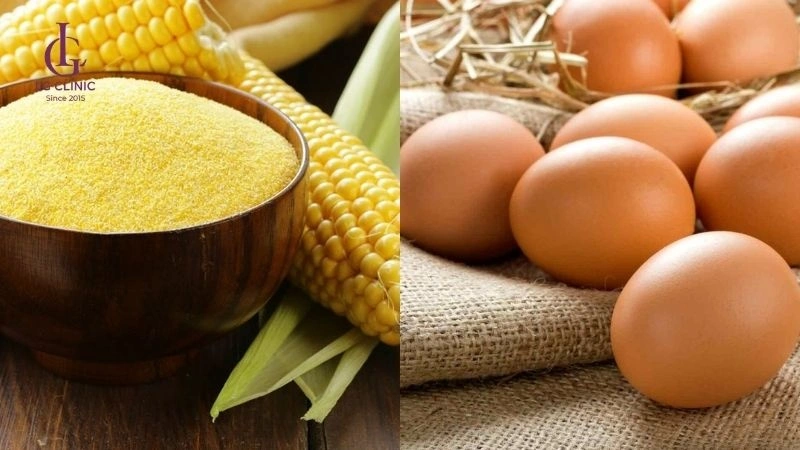 tẩy lông nách bằng trứng gà