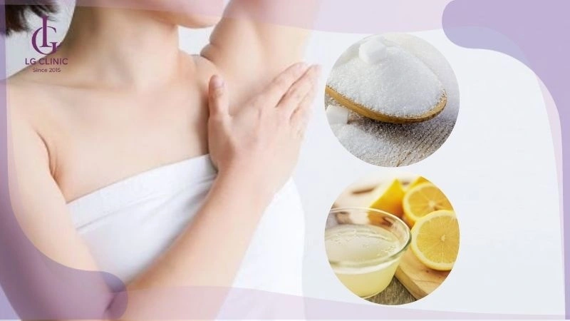 cách triệt lông nách tại nhà
