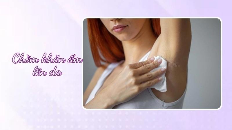 Tại sao nhổ lông nách bị nổi hạch