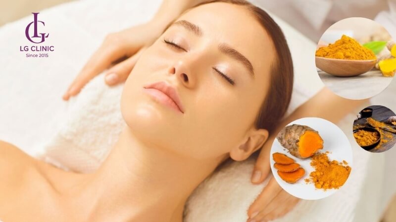 công thức tắm trắng bằng bột nghệ