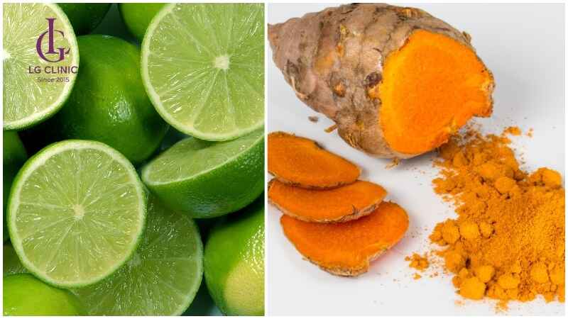 cách làm trắng da toàn thân sau sinh bằng nghệ tươi