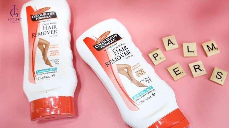 kem tẩy lông bikini Palmer’s Cocoa Butter Hair Remover For Body