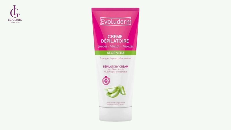 kem tẩy lông vùng bikini Evoluderm