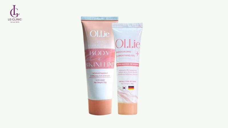 kem tẩy lông vùng kín OLLIE