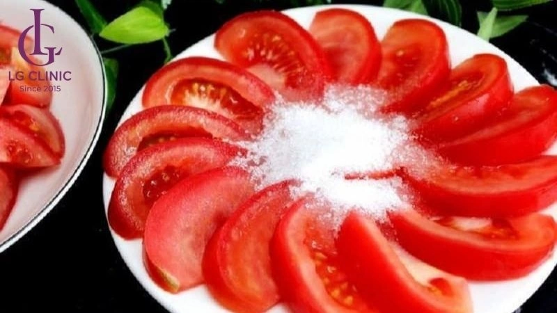 cách làm trắng da bằng đường