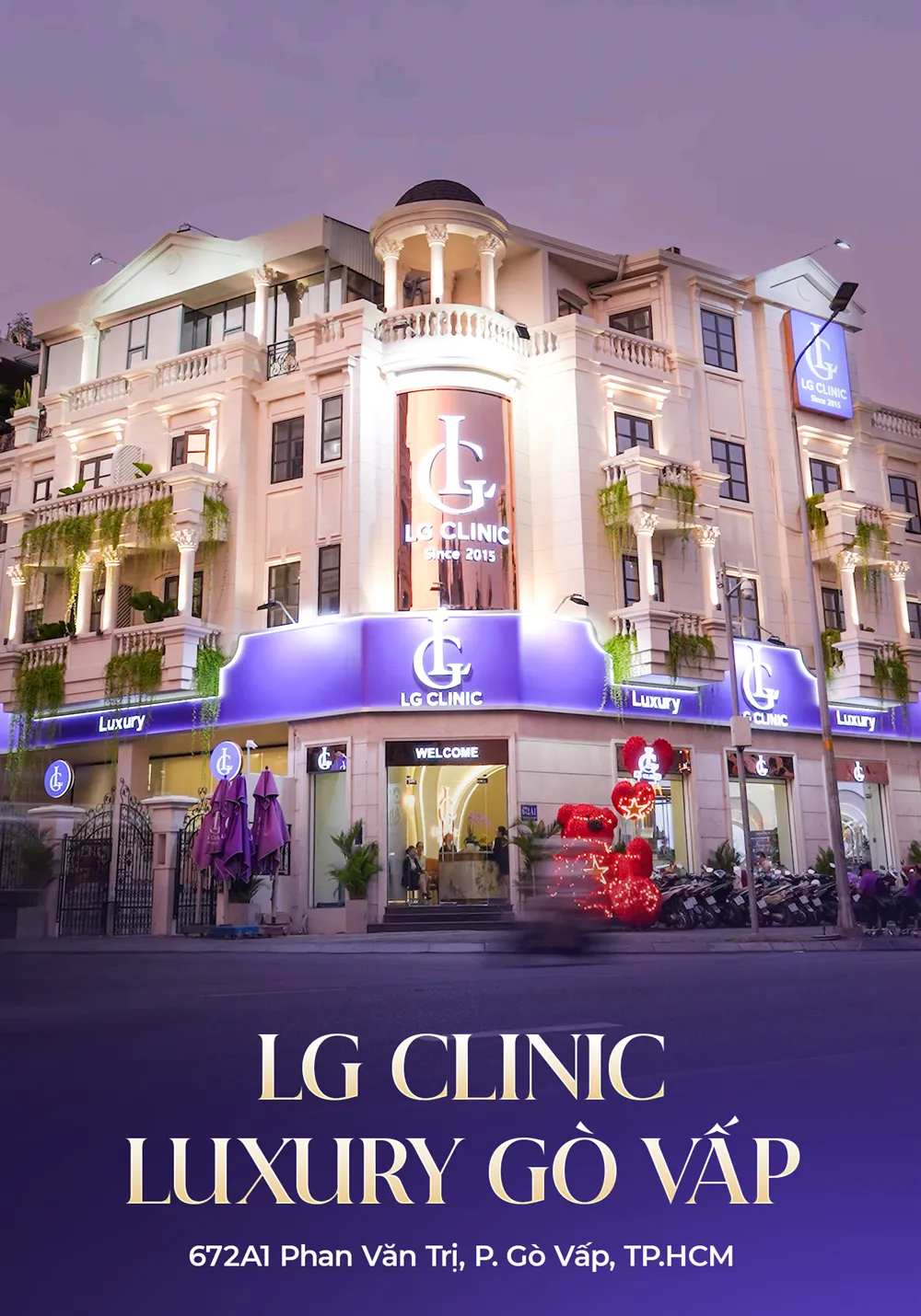 mat tien lg clinic luxury go vap