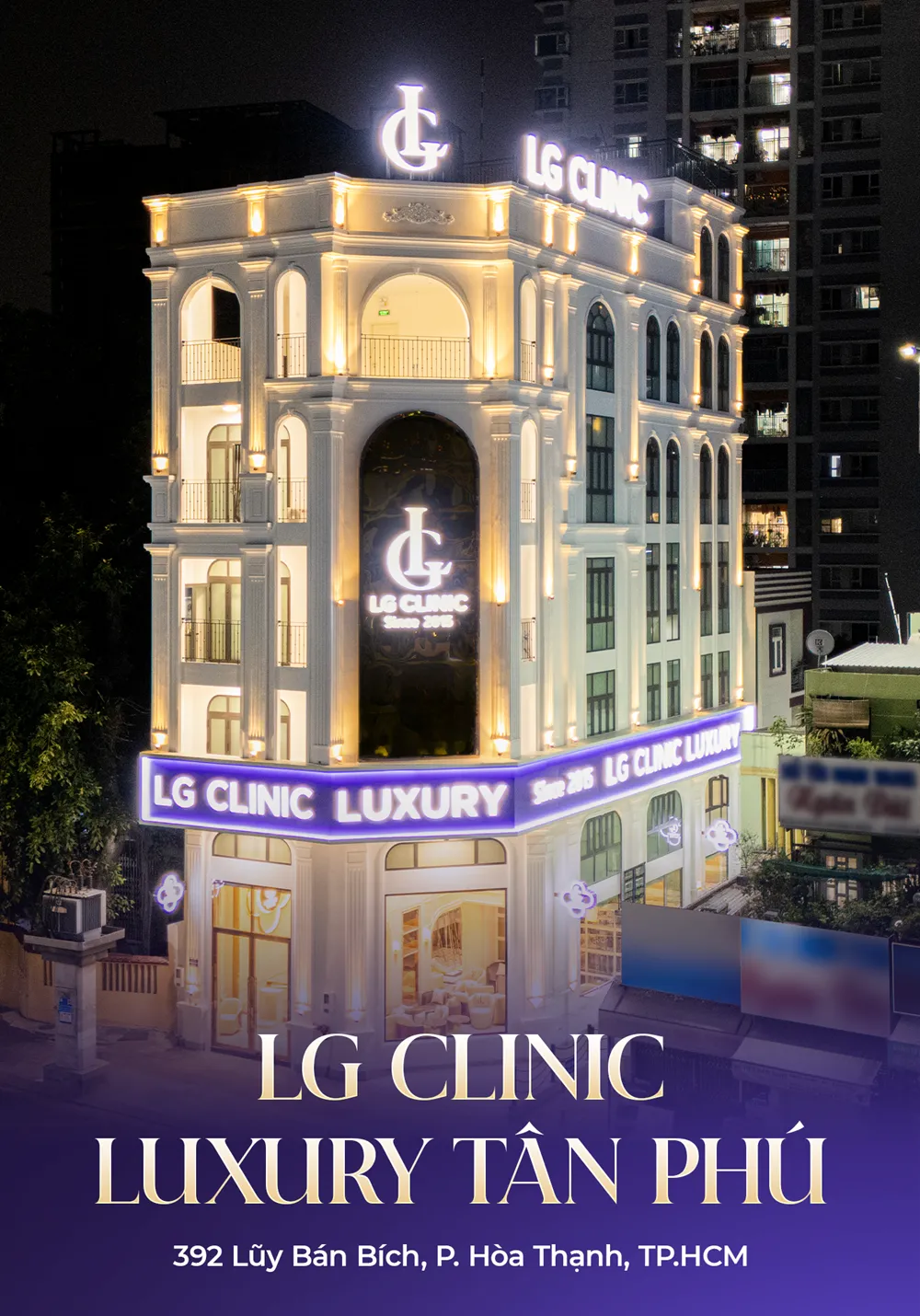 mat tien lg clinic luxury tan phu