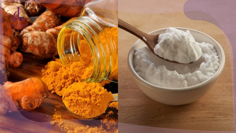 công thức tắm trắng bằng bột nghệ và baking soda