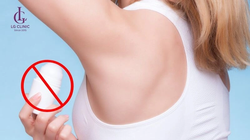 da nách bị sần sùi sau khi nhổ lông