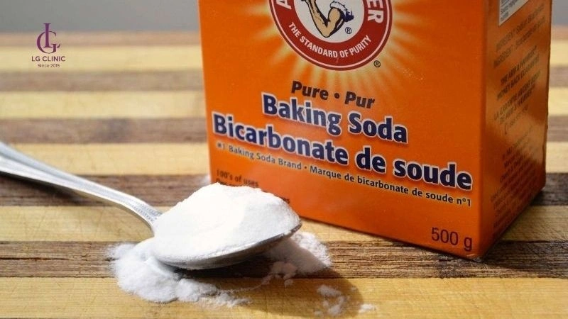 cách trị thâm thâm nách bằng baking soda