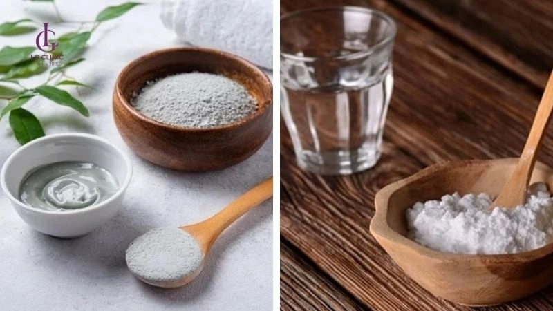 cách trị thâm nách bằng baking soda và đất sét