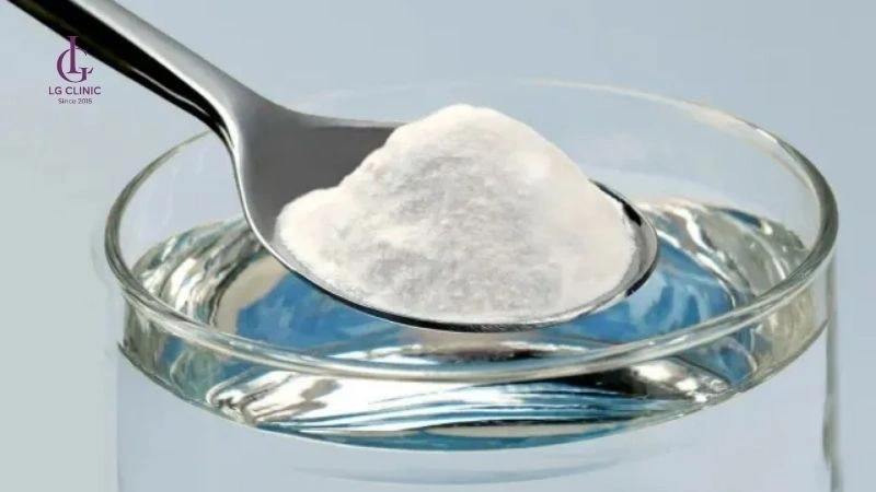cách trị thâm nách bằng baking soda và nước