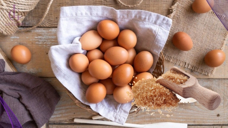 tẩy lông nách bằng trứng gà