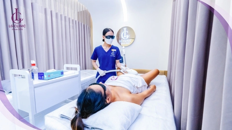 triệt lông bằng công nghệ laser