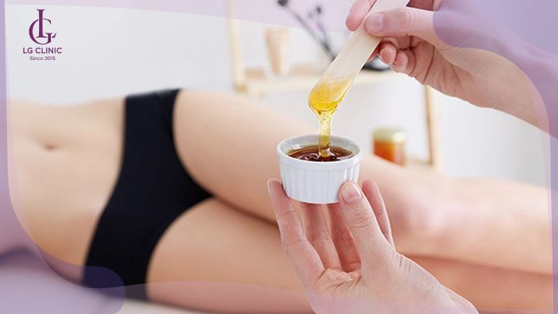 wax lông vùng kín nữ bằng sáp wax lạnh