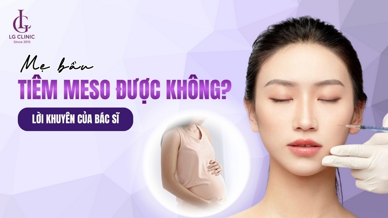 bầu tiêm meso được không