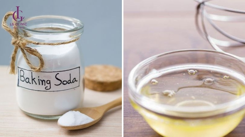 cách trị thâm nách bằng trứng gà và baking soda