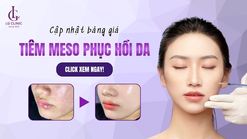 tiêm meso phục hồi da giá bao nhiêu