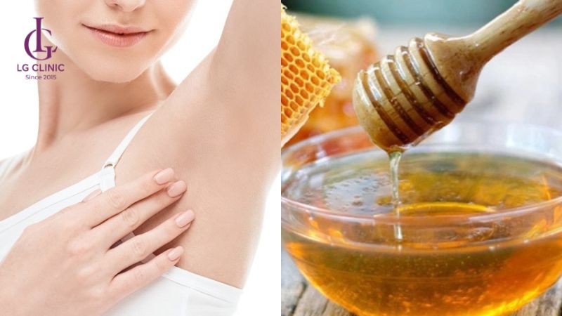 Cách trị thâm nách bằng mật ong