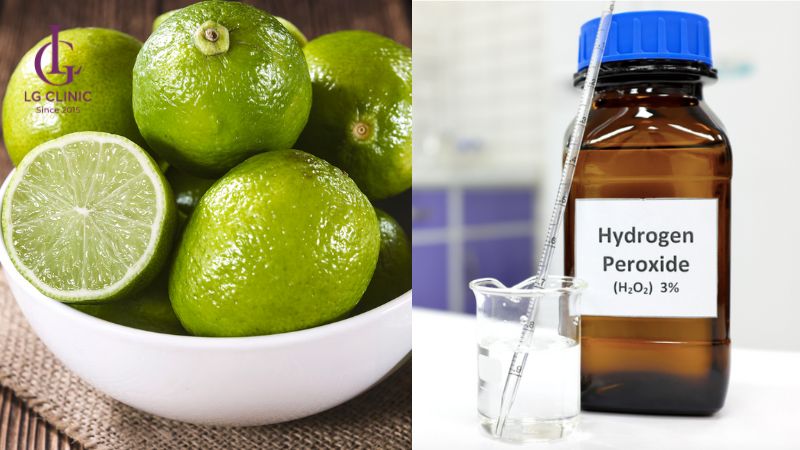 trị thâm nách bằng oxy già 