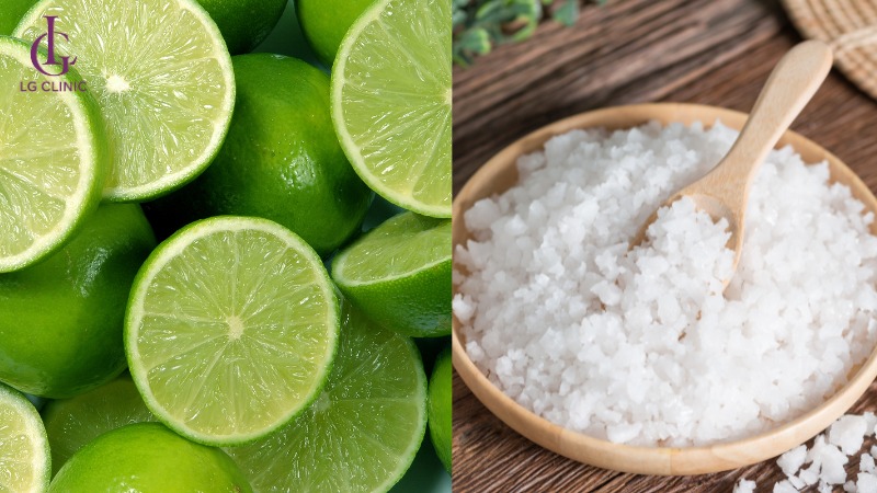 cách trị thâm nách nam bằng chanh và muối