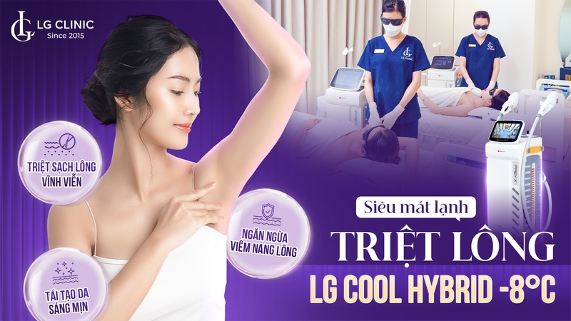 Công nghệ triệt lông LG Cool Hybrid