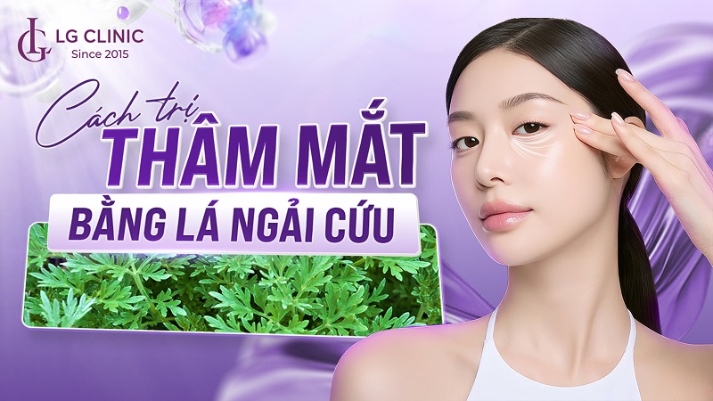 Cách trị thâm mặt bằng lá ngải cứu