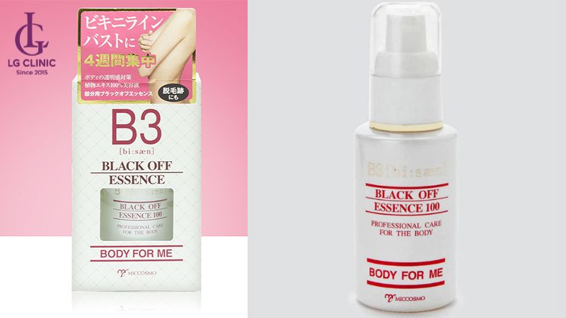 kem trị thâm vùng kín B3 Black Off Essence