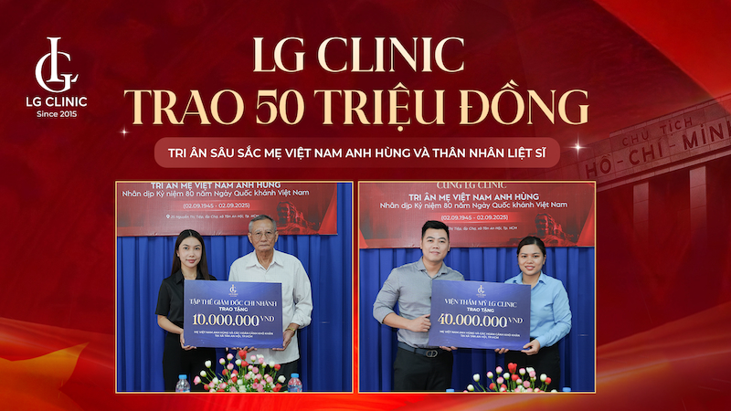 LG Clinic trao 50 triệu đồng tri ân Mẹ Việt Nam anh hùng và thân nhân liệt sĩ