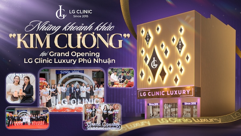khai trương lg clinic phú nhuận